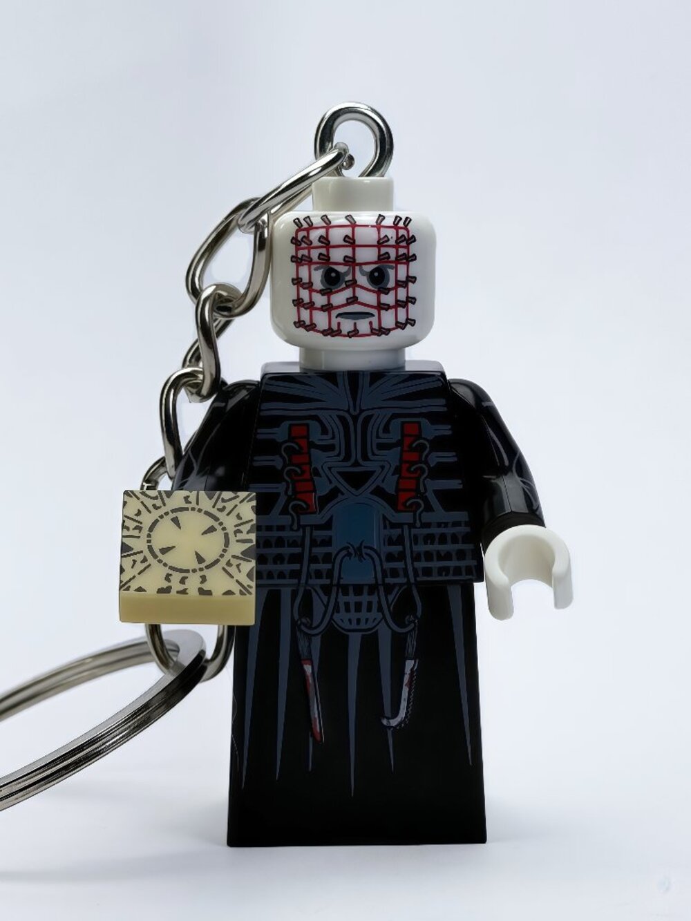 Hellraiser Horror Minifigure Keychain Custom Collectible Figure
